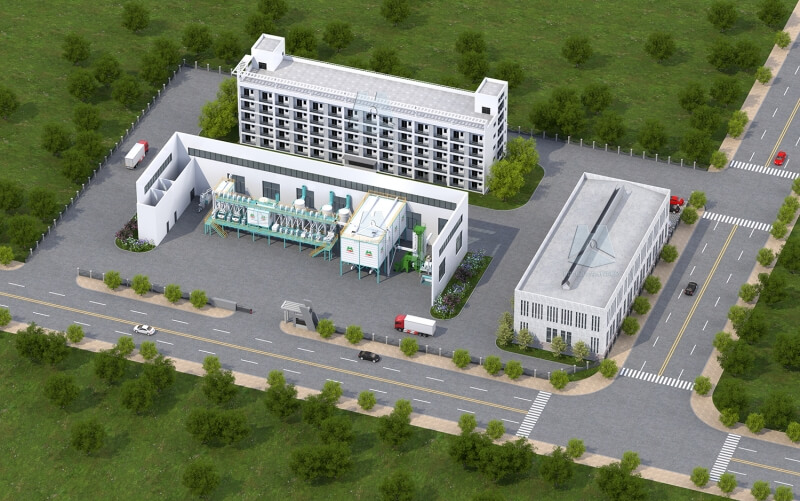 3D_дизайн_рисовой_мельницы_весом_40тонн