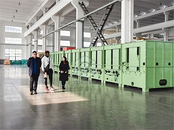 Рисовая мельница мощностью 60 тонн в сутки для Нигерии