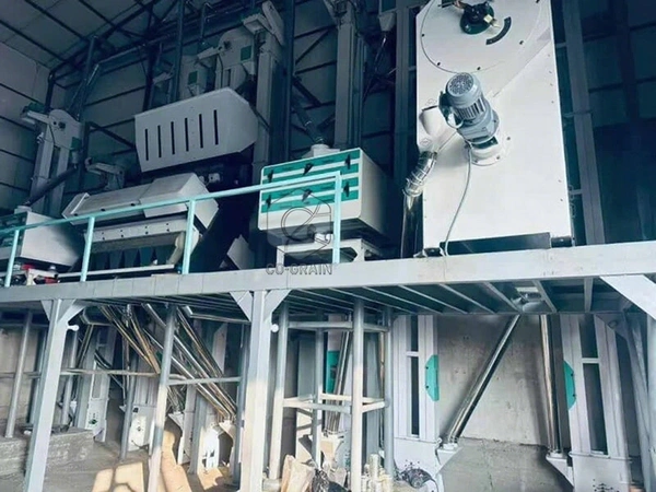 80-тонная рисовая мельница в Узбекистане