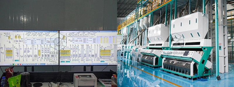 полное оборудование для рисовой мельницы